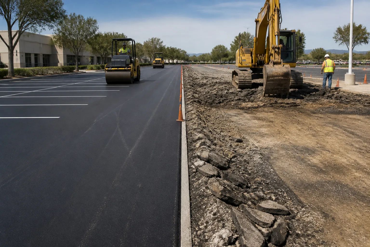 Asphalt Resurfacing vs. Replacement: Which Does Your Property Need?